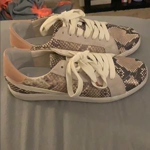 Dolce Vita Snakeskin sneakers